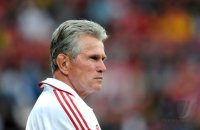 Fussball 1. Bundesliga :  Trainer Jupp Heynckes  (FC Bayern Muenchen)