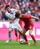 Fussball 1. Bundesliga Saison 2016/2017: FC Bayern Muenchen - TSG 1899 Hoffenheim