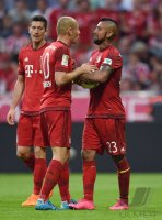 Fussball 1. Bundesliga Saison 15/16: FC Bayern Muenchen - Bayer 04 Leverkusen