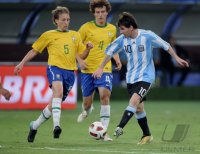 FUSSBALL INTERNATIONAL:  Argentinien - Brasilien