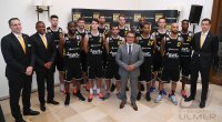 Basketball 1. Bundesliga 17/18  Teamvorstellung Walter Tigers Tuebingen