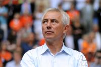 FUSSBALL INTERNATIONAL: Trainer Bert van Marwijk (Holland)