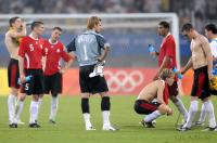 FUSSBALL  Olympia 2008  Peking  Spiel um Platz 3 Belgien - Brasilien