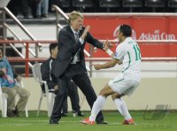 Fussball AFC Asian Cup 2011: Irak Trainer Wolfgang Sidka (GER)