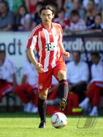 FUSSBALL, 1. BUNDESLIGA, SAISON 2010/2010: FC Bayern: PRANJIC Einzelaktion