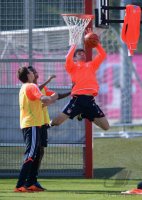 Fussball 1. Bundesliga, Saison 2012/2013:  Training beim FC Bayern Muenchen