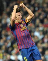 FUSSBALL International  COPA DEL REY  11/12:  Carles Puyol (Barca)