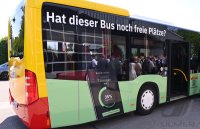 Verkehrsminister Winfried Hermann (Die Gruenen) bei der Firma Moby - mobility for you