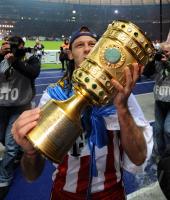 Fussball: DFB Pokal Finale: JUBEL Martin Demichelis (FCB)