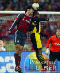 FUSSBALL 1. Bundesliga Spielszene FCB -BVB