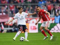 Fussball 1. Bundesliga Saison 2016/2017: FC Bayern Muenchen - Borussia Dortmund