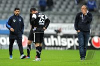 Fussball 2. Bundesliga: Enttaeuschung nach der Niederlage MSV Duisburg