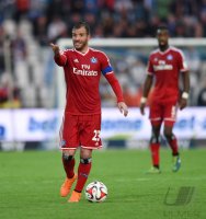 Fussball, 1. Bundesliga  Saison 2014/2015 Relegation: Karlsruher SC - Hamburger SV