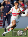Fussball 1. Bundesliga: VfB, HELDT Einzelaktion