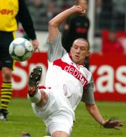Fussball/ Spielszene    VfB -BVB/Dundee