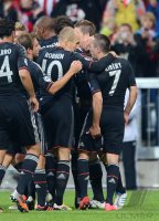 Fussball CHL  Saison 12/13: Franck Ribery (FC Bayern Muenchen)