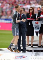 Fussball 1. Bundesliga  Deutscher Meister 14/15 FC Bayern Muenchen