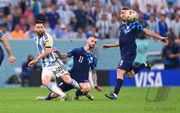 FUSSBALL WM 2022 Halbfinale Argentinien - Kroatien