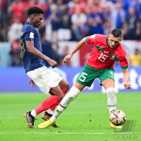 FUSSBALL WM 2022 Halbfinale Frankreich - Marokko