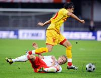 Fussball International Laenderspiel Polen - Mazedonien