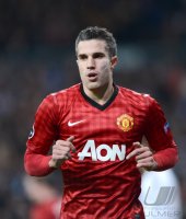 FUSSBALL INTERNATIONAL CHL ACHTELFINALE 12/13:  Robin van Persie (Manchester United FC)