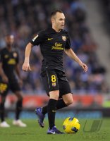FUSSBALL International Primera Division 11/12: Andres Iniesta (Barca)