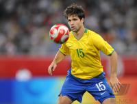 FUSSBALL  Olympia 2008   Viertelfinale  Maenner   Brasilien - Kamerun