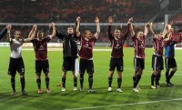 Fussball 1. Bundesliga :  FCN JUBEL nach dem Sieg
