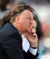 Fussball 1. Bundesliga : Trainer Louis van Gaal (FC Bayern Muenchen)