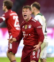 Fussball 1. Bundesliga Saison 21/22: FC Bayern Muenchen - Borussia Moenchengladbach