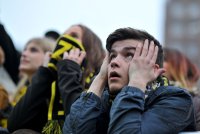 Fussball Champions League Finale 2013:  Borussia Dortmund - FC Bayern Muenchen, PUBLIC VIEWING