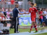 FUSSBALL 1. Bundesliga 13/14: Thomas Mueller (FC Bayern Muenchen)