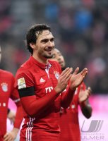 Fussball 1. Bundesliga Saison 2016/2017: FC Bayern Muenchen - Bayer 04 Leverkusen
