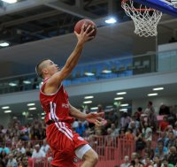 Basketball 1. Bundesliga 2012/2013 Testspiel:  Walter Tigers Tuebingen - FC Bayern Muenchen