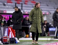 Fussball 1. Bundesliga Saison 21/22: FC Bayern Muenchen - Borussia Moenchengladbach