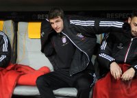 Fussball CHL  Saison 2011/2012: Thomas Mueller (FC Bayern Muenchen)