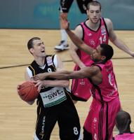 Basketball  1. Bundesliga  09/10  Walter Tigers Tuebingen - Telekom Baskets Bonn