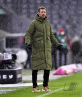 Fussball 1. Bundesliga Saison 21/22: FC Bayern Muenchen - Borussia Moenchengladbach