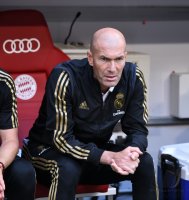 Fussball International Audi Cup 2019: Trainer Zinedine Zidane (Real Madrid)