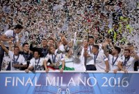Fussball Champions League Finale 2016: Real Madrid - Atletico Madrid