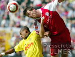 Fussball 1. Bundesliga: Dortmund - Bayern, Zweikampf
