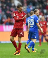 Fussball 1. Bundesliga Saison 15/16: FC Bayern Muenchen - SV Darmstadt 98