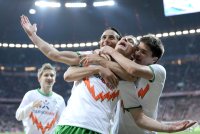 Fussball 1. Bundesliga, Saison 2011/2012:  FC Bayern Muenchen - SV Werder Bremen