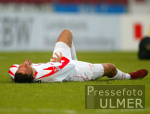 Fussball Bundesliga: Stuttgart, KURANYI am Boden