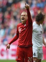 Fussball 1. Bundesliga Saison 14/15: FC Bayern Muenchen -  1. FSV Mainz 05