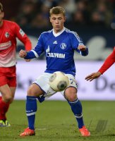 Fussball, 1. Bundesliga  Saison 2013/2014: FC Schalke 04 - SC Freiburg