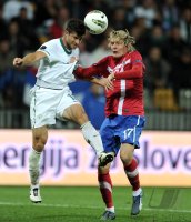 Fussball International EM Qualifikation: Slowenien - Serbien