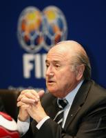 FIFA Pressekonferenz mit Praesident Blatter