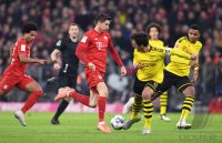 Fussball 1. Bundesliga Saison 19/20: FC Bayern Muenchen - Borussia Dortmund