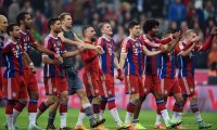 Fussball 1. Bundesliga Saison 14/15: FC Bayern Muenchen - TSG 1899 Hoffenheim